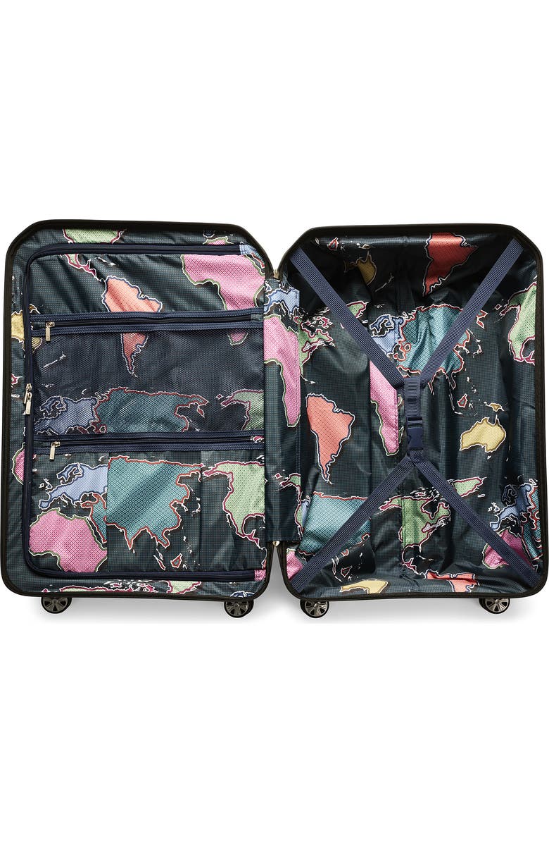 Ted Baker London Medium Flying Colours 27-Inch Hardside Spinner Suitcase, Alternate, color,