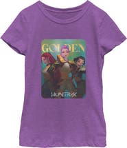 KPop Demon Hunters Girl's KPop Demon Hunters Huntrix Golden Photocard Graphic T-Shirt