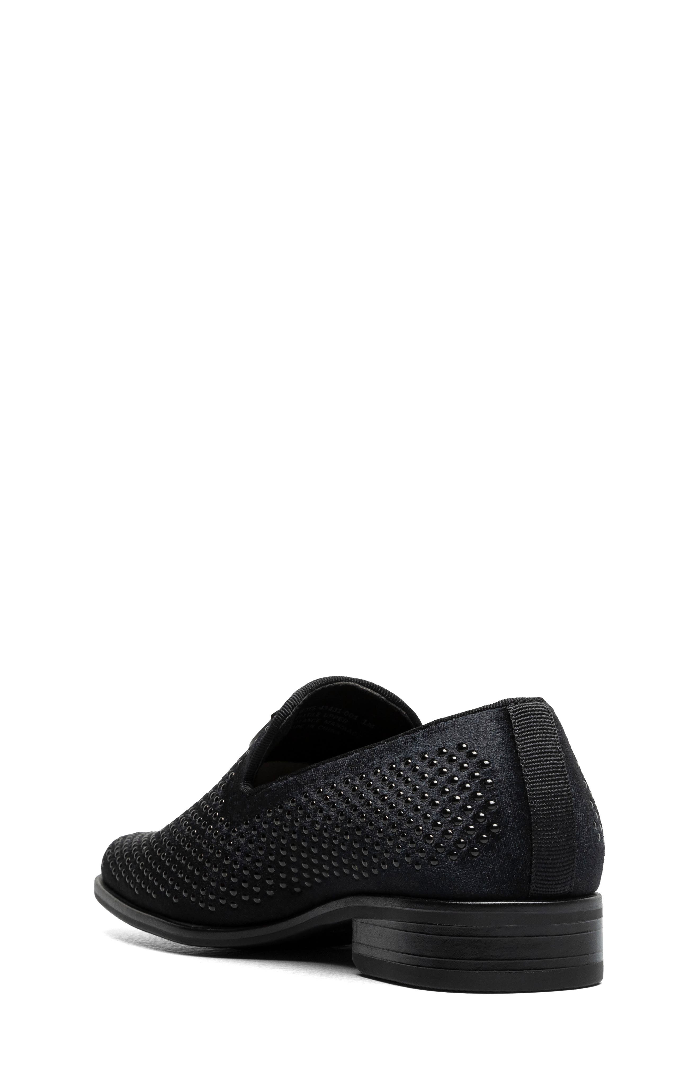 Stacy Adams Kids' Swagger Slip-On Loafer, Alternate, color, Black