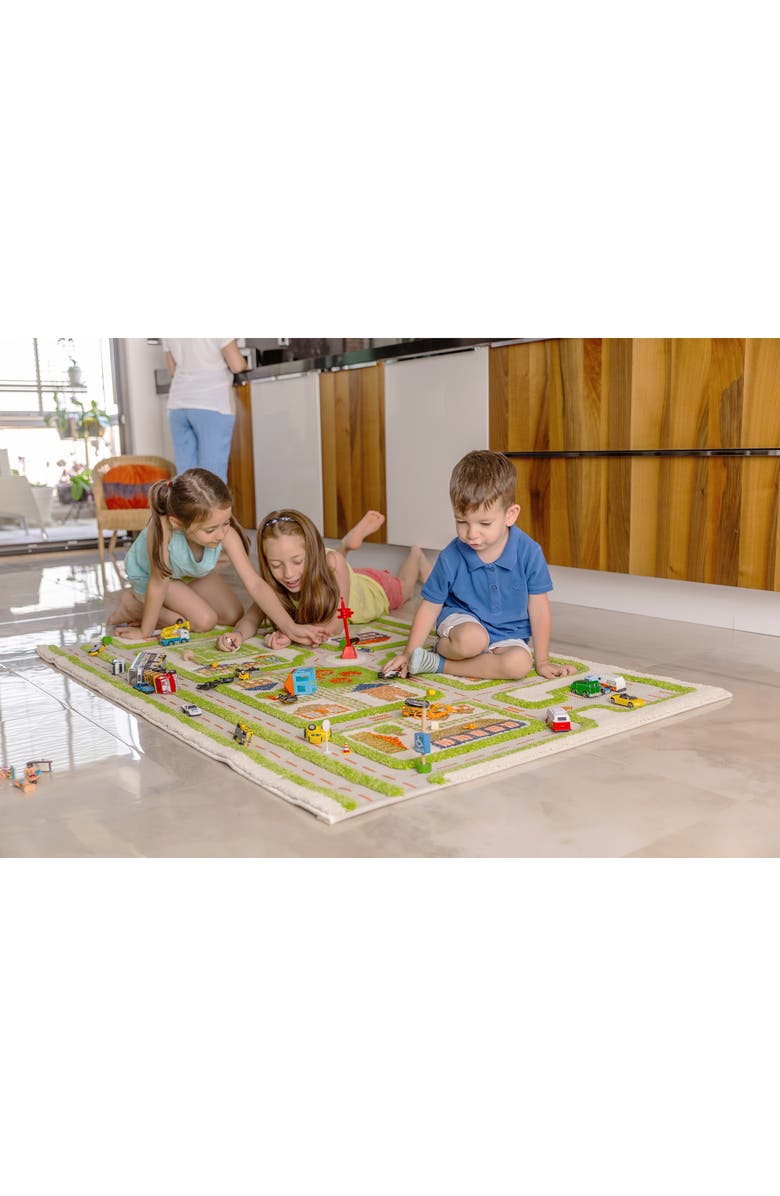 IVI Traffic Play Rug, Alternate, color, 