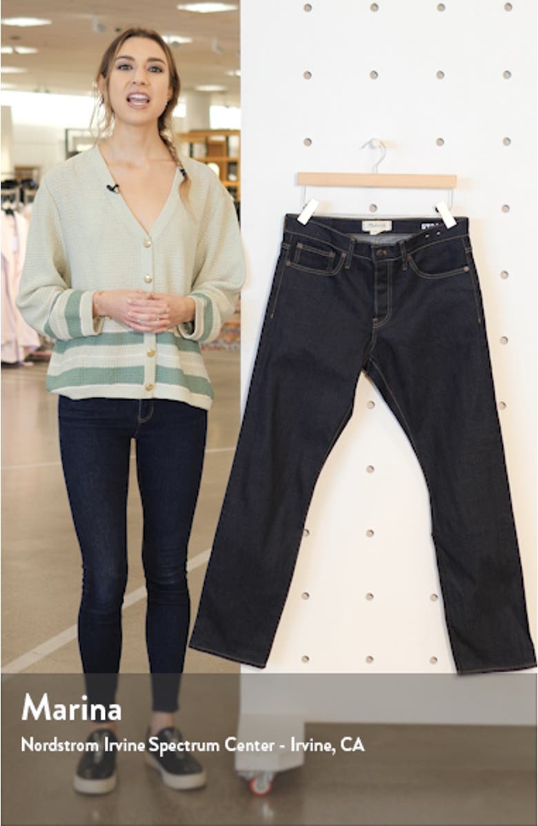 Selvedge Straight Jeans, sales video thumbnail