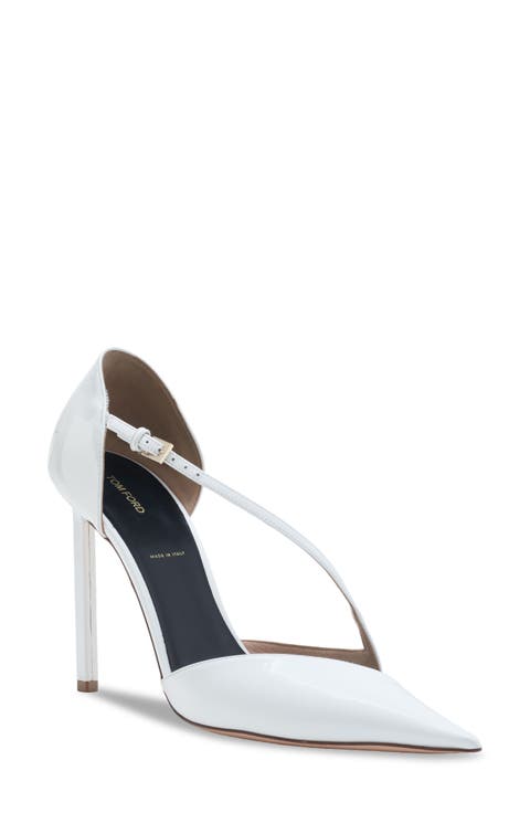 Stiletto Asymmetric Strap Pump (Women)