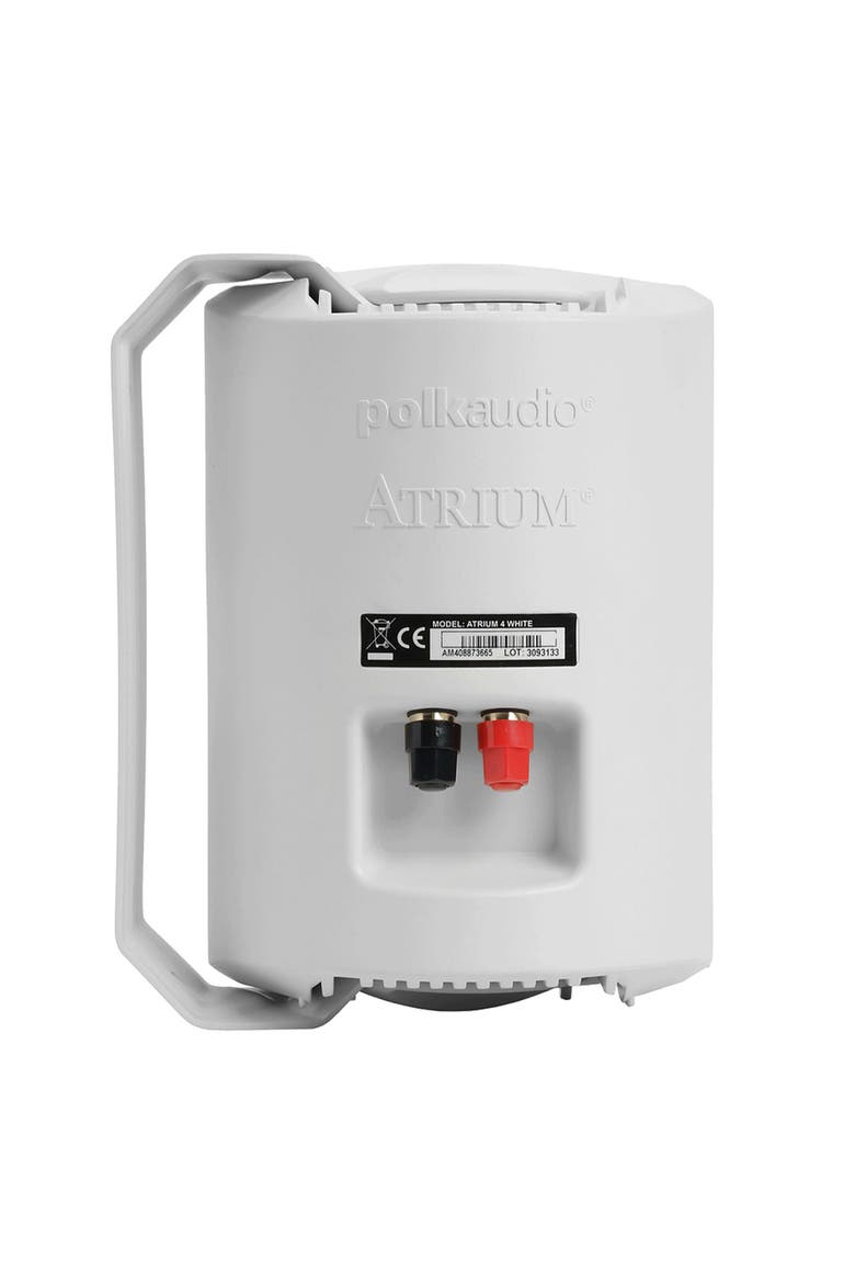 Atrium 4 All-Weather Outdoor Loudspeakers, Alternate, color, White