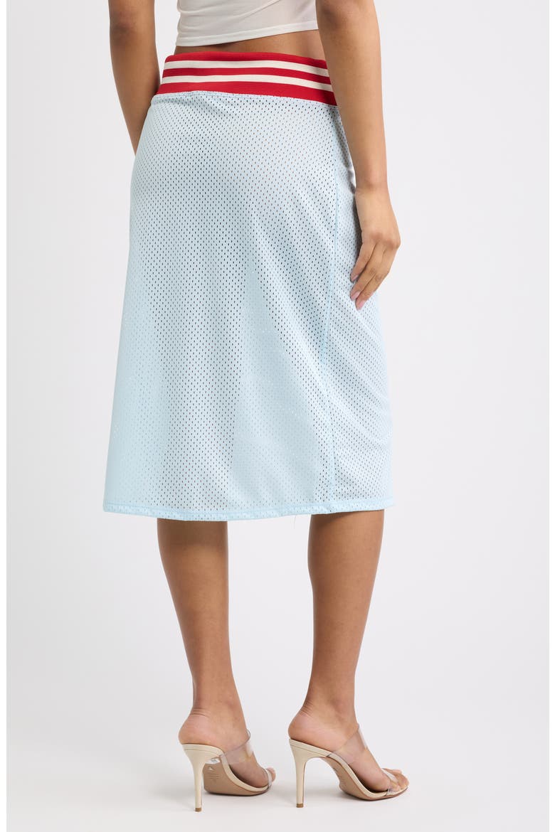 Alysa Airtex Midi Skirt, Alternate, color, MULTI