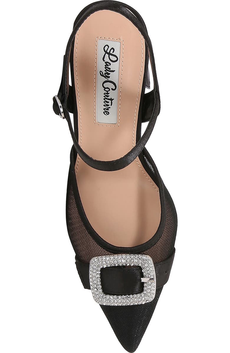 LADY COUTURE Bianca Slingback Pump, Alternate, color, Black