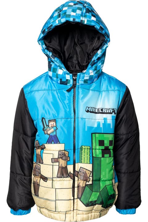 Zip-up Hooded Puffer Coat (toddler, Little Kid & Big Kid)