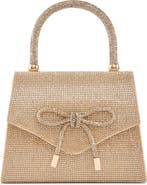 LADY COUTURE Rhinestone Top Handle Evening Bag