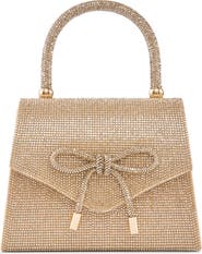 LADY COUTURE Rhinestone Top Handle Evening Bag