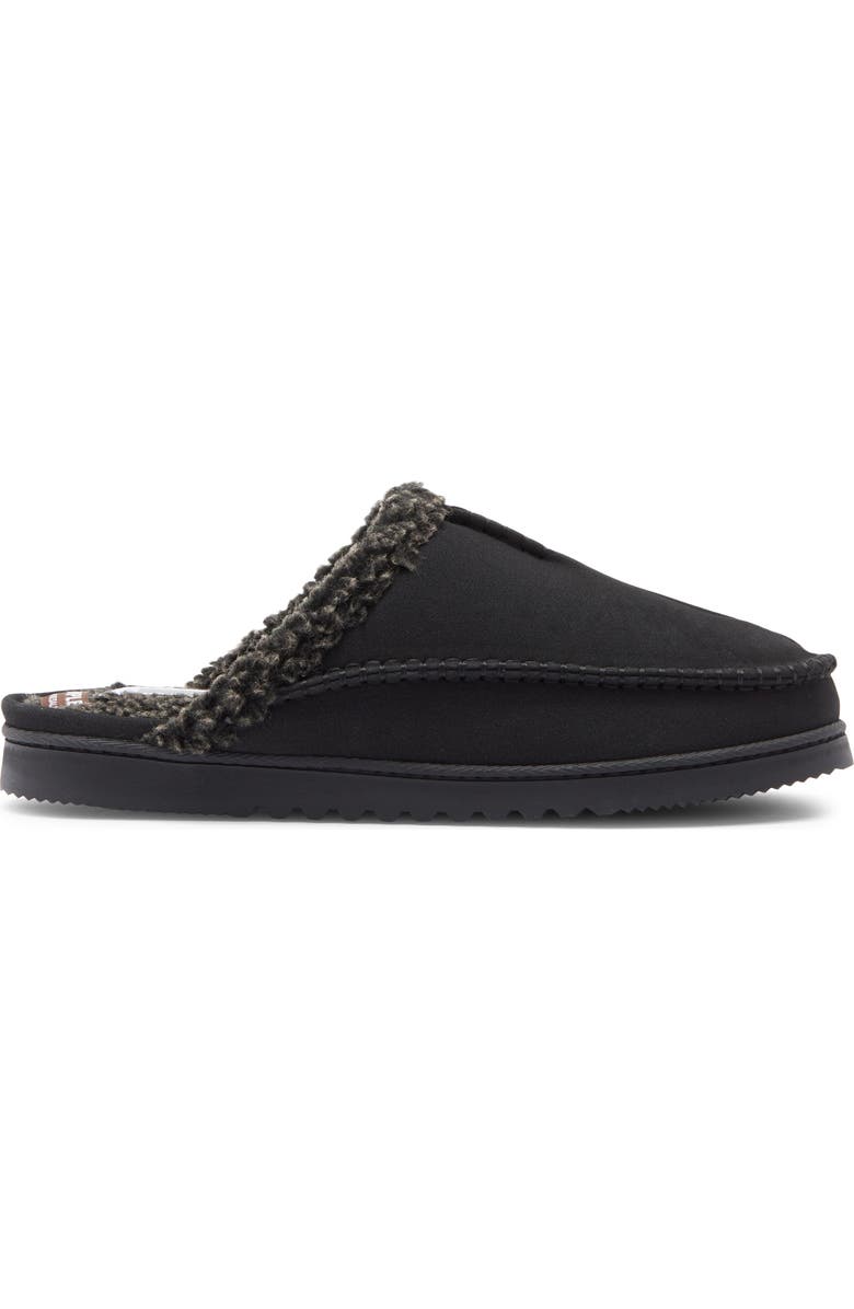 NORDSTROM RACK Keon Faux Shearling Clog, Alternate, color, Black