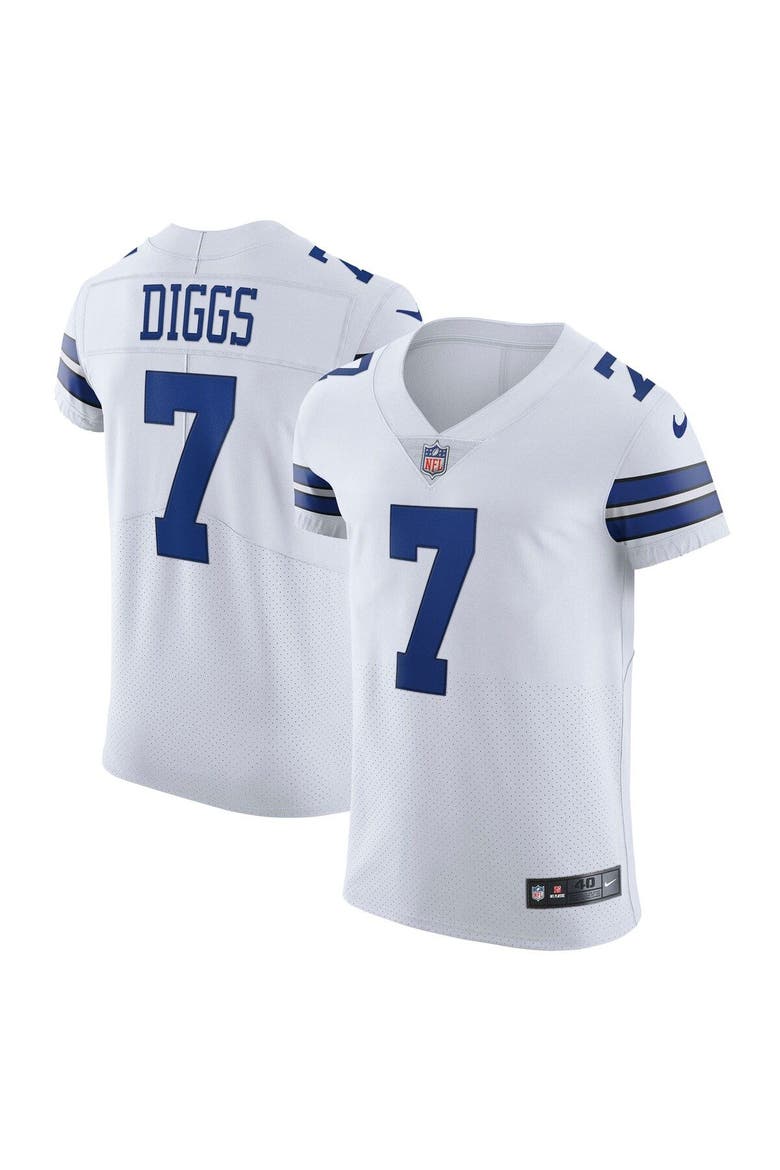 Men's Nike Trevon Diggs White Dallas Cowboys Vapor Elite Jersey, Main, color, White