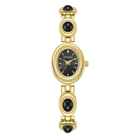 Rosalie Jade Stone Bracelet Watch