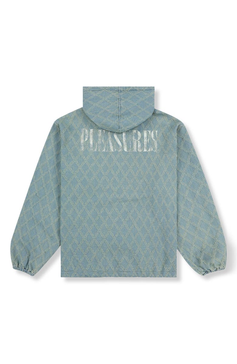 PLEASURES Diamond Jacquard Zip Hoodie, Alternate, color, 