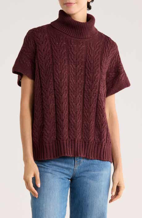 Splendid Sleeveless Turtleneck Sweater