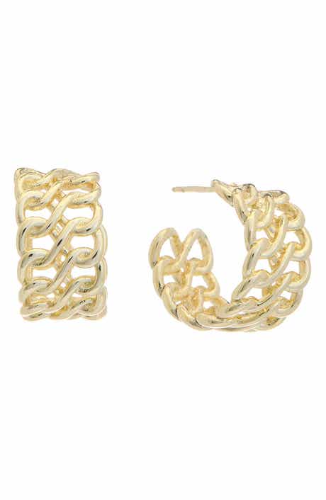 Juvell Woven Hoop Earrings