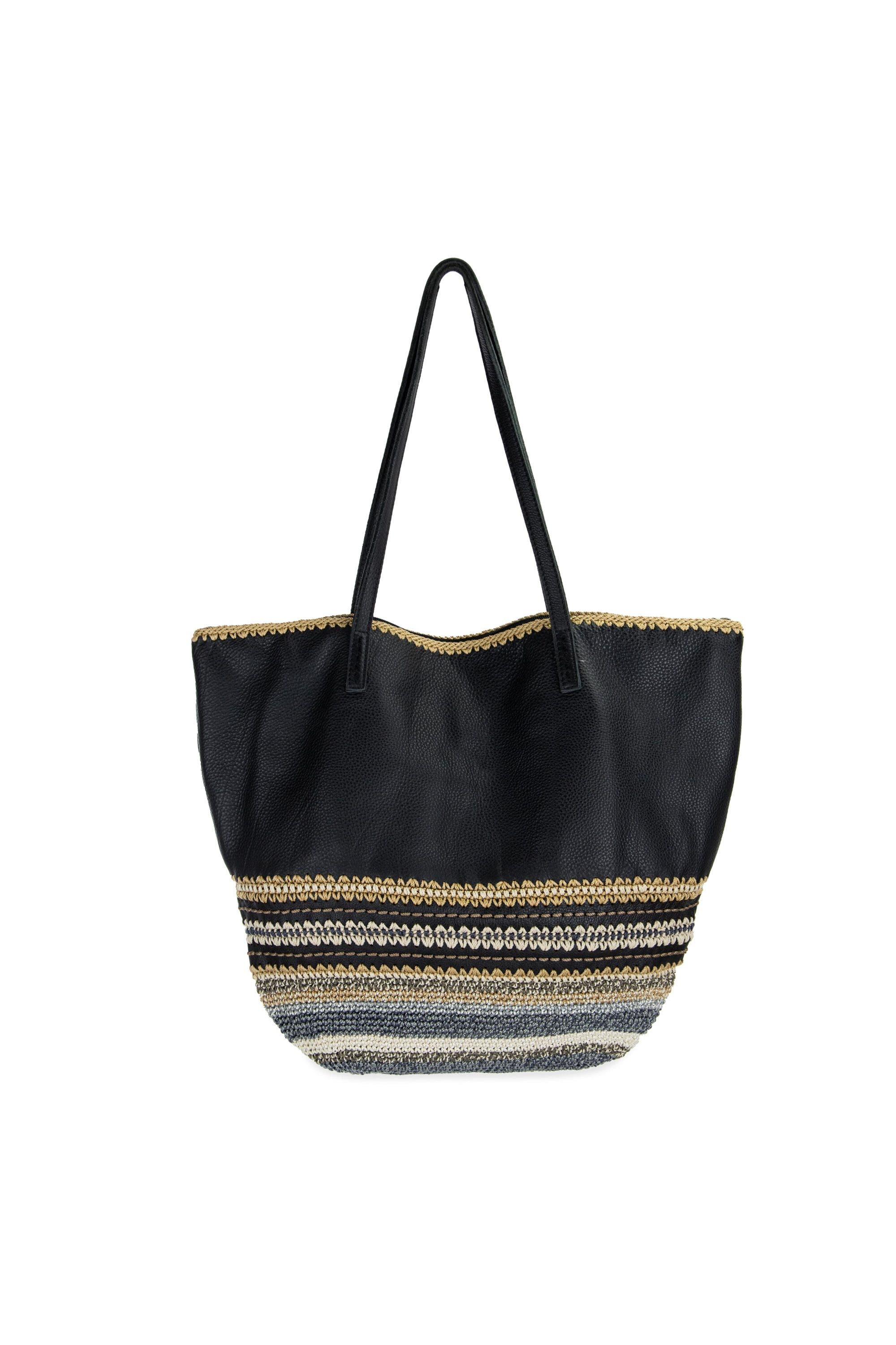 The Sak Faye Tote Bag, Alternate, color, Black Seminyak