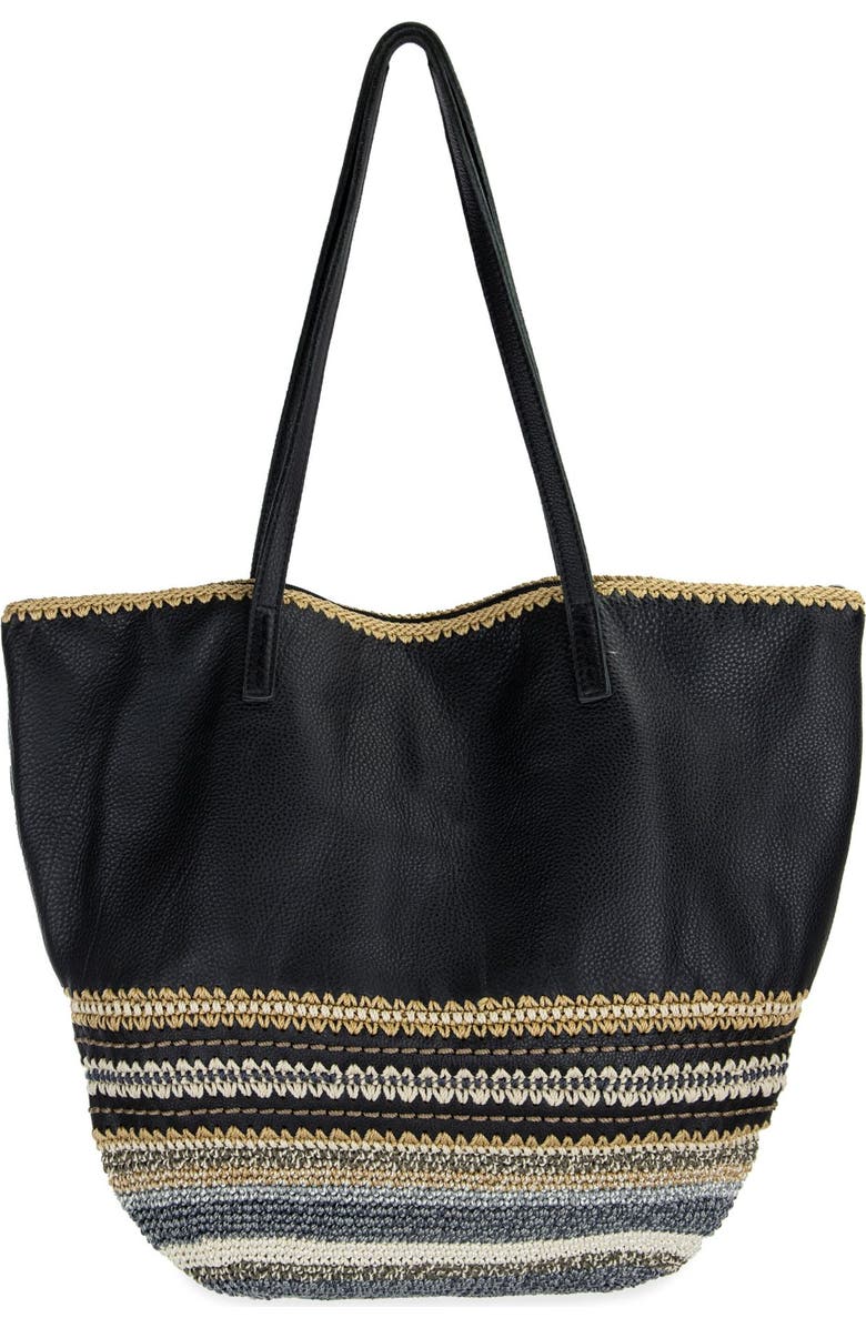 The Sak Faye Tote Bag, Alternate, color, Black Seminyak