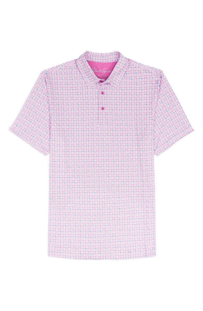 Robert Graham Tilford Performance Golf Polo, Alternate, color, Multi