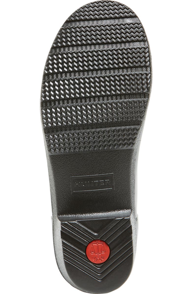 Hunter Original Refined Mixed Finish Waterproof Rain Boot, Alternate, color,