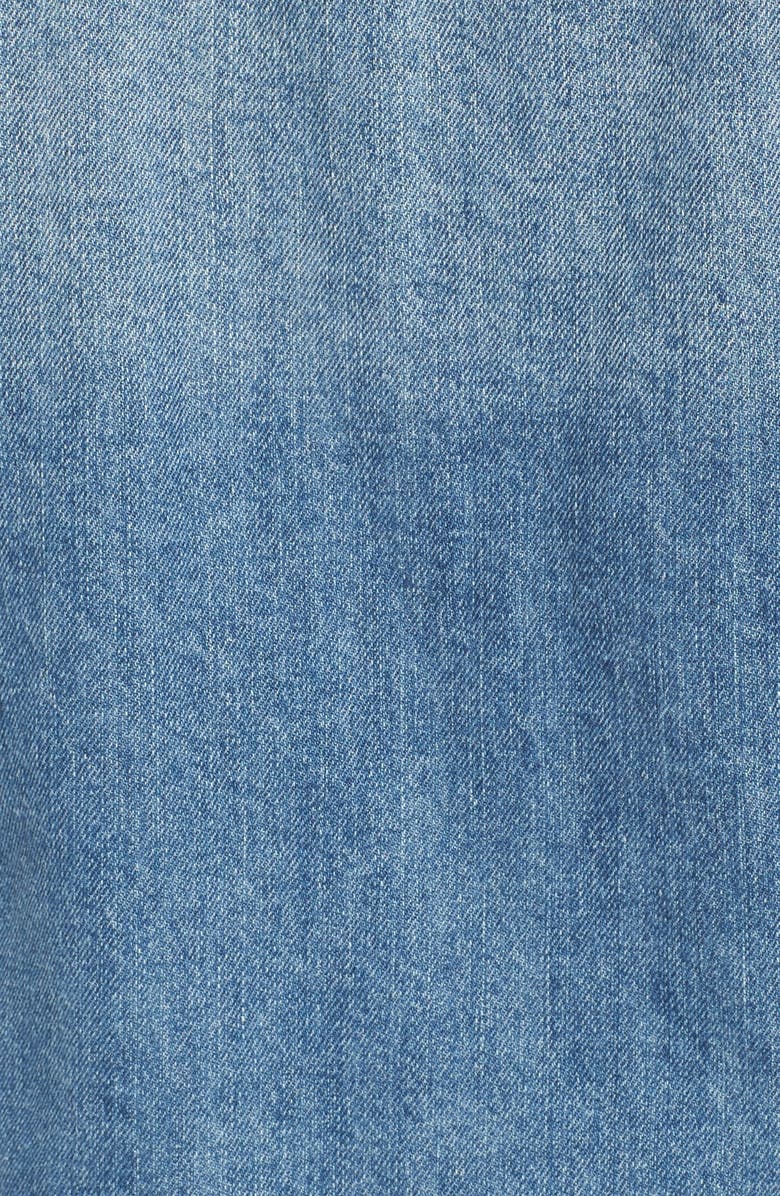 BP. Puff Sleeve Denim Jacket, Alternate, color, 