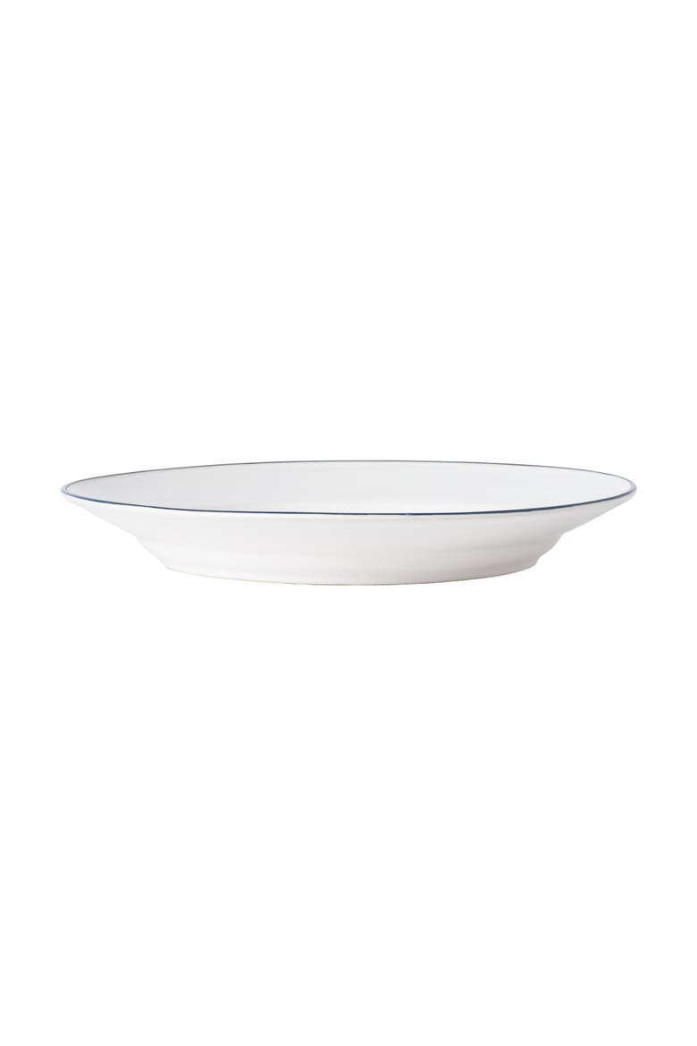 Beja Set/6 dinner plates, Alternate, color, White & blue