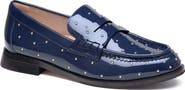 Johnston & Murphy Gillian Studded Patent Leather Penny Loafer