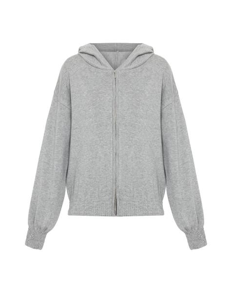 Nomia Ruched Zip Hoodie