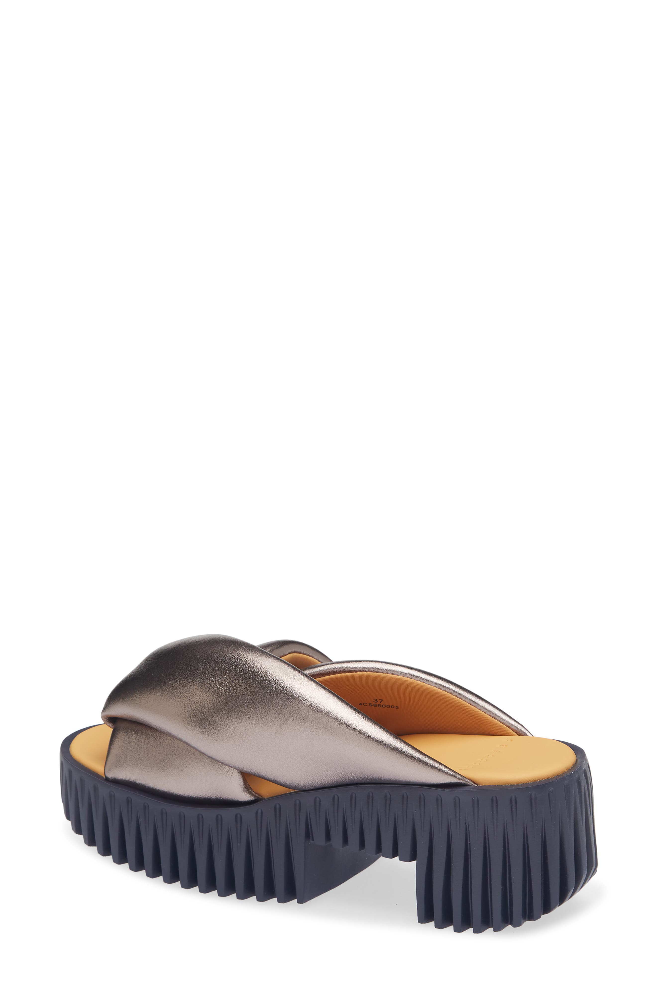 Plia Anda Platform Sandal, Alternate, color, GUN METAL