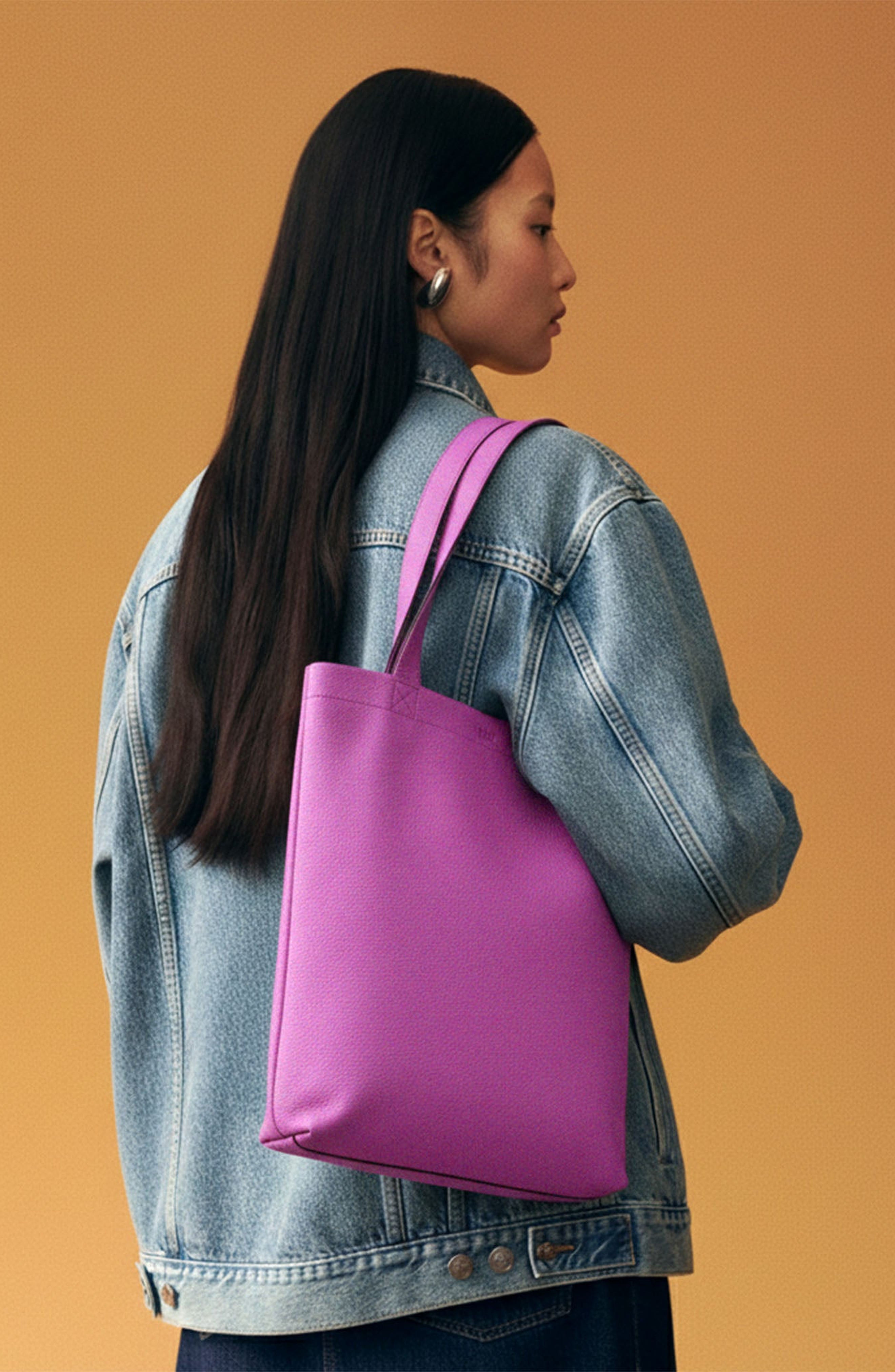 Zoya Simple Tote Bag, Alternate, color, Magenta