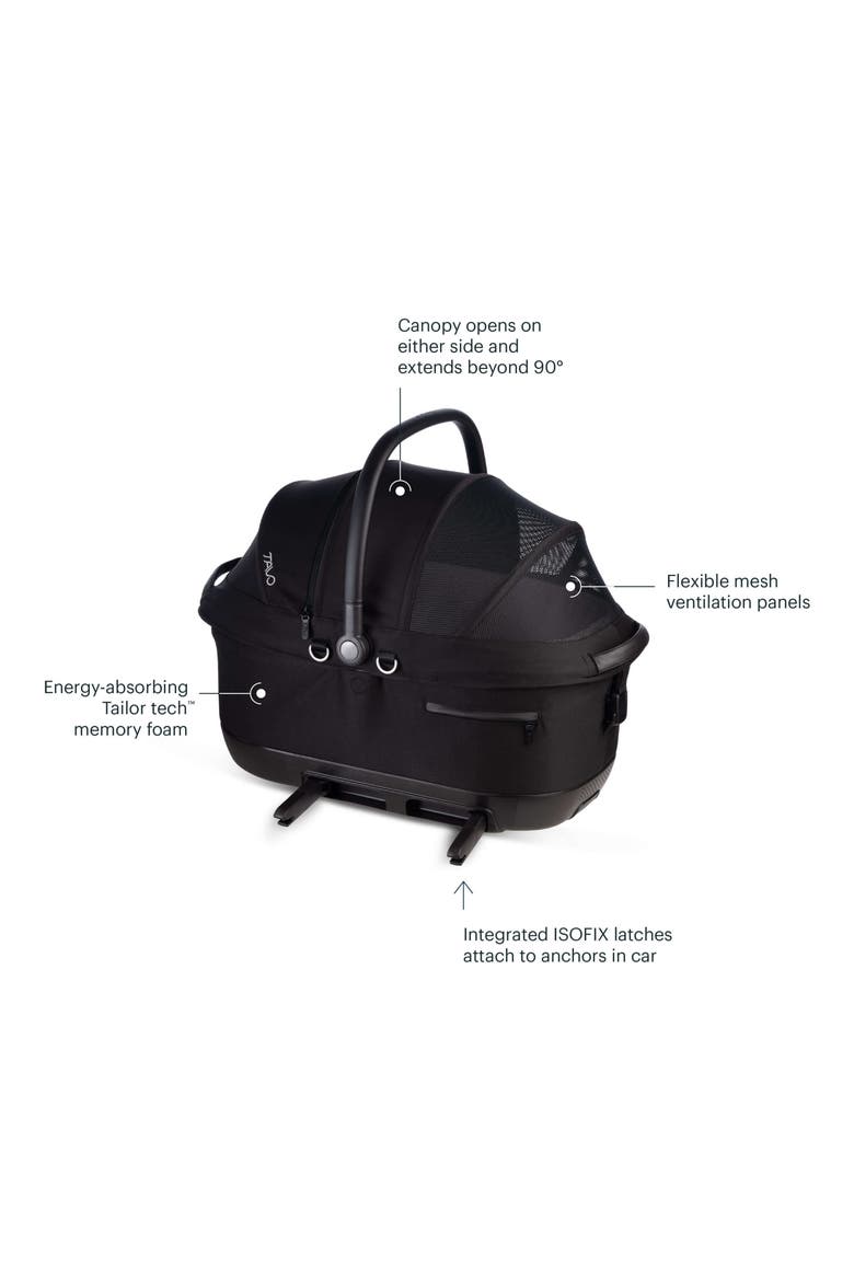 Maeve™ iso6X Pet Car Seat & Roscoe™ Stroller, Alternate, color, ONYX