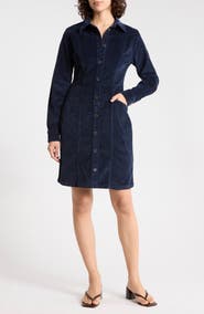 B.YOUNG Long Sleeve Shirtdress