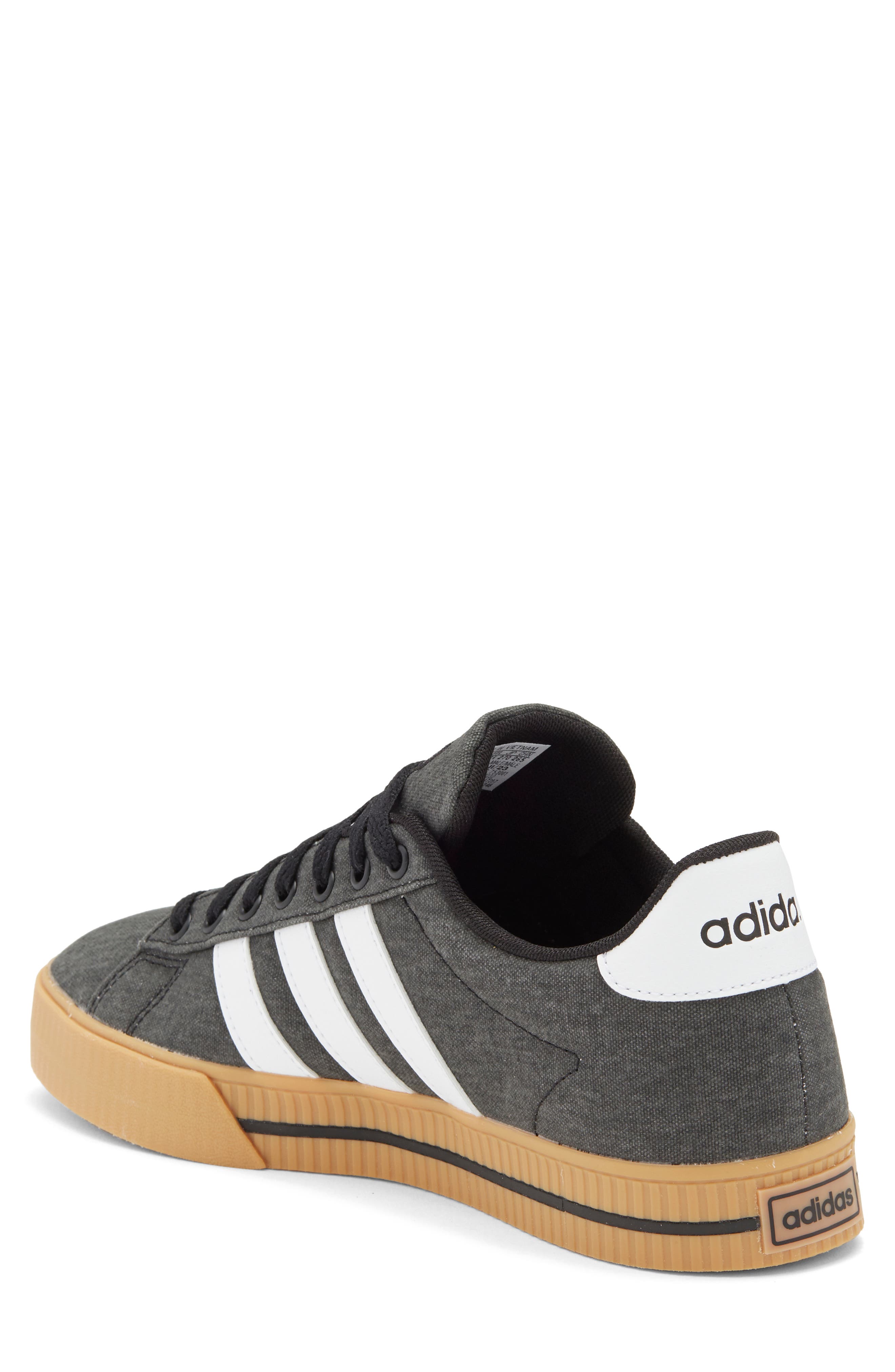 adidas Daily 3.0 Sneaker, Alternate, color, Black/ White/ Gum