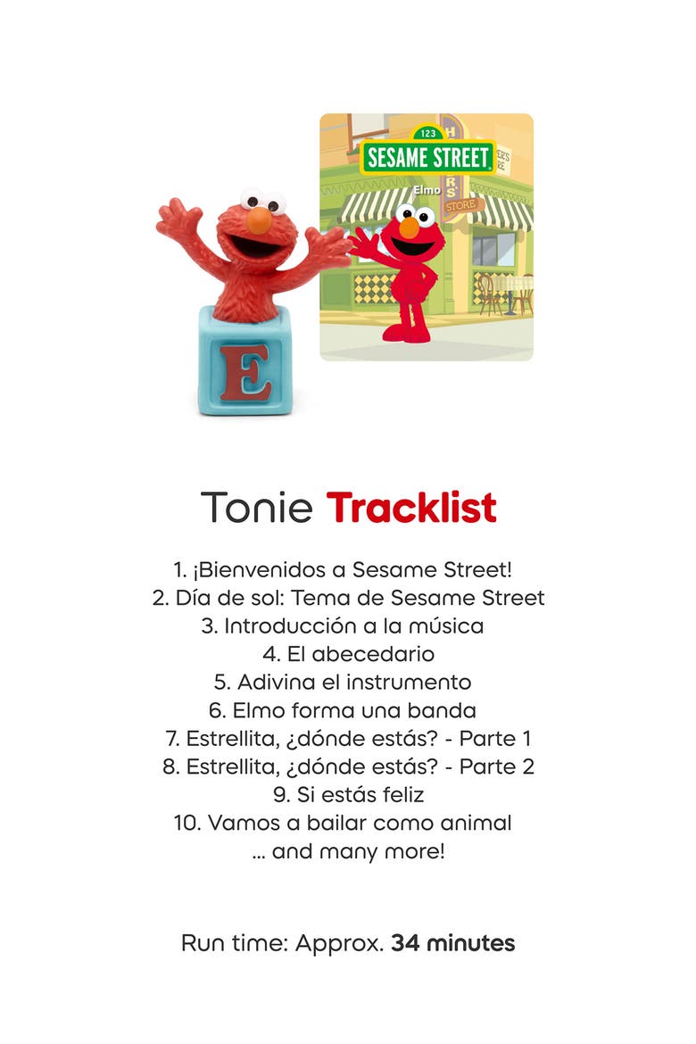 Spanish Sesame Street 3-Pack Tonie Audio Character Bundle, Alternate, color, MULTICOLOR
