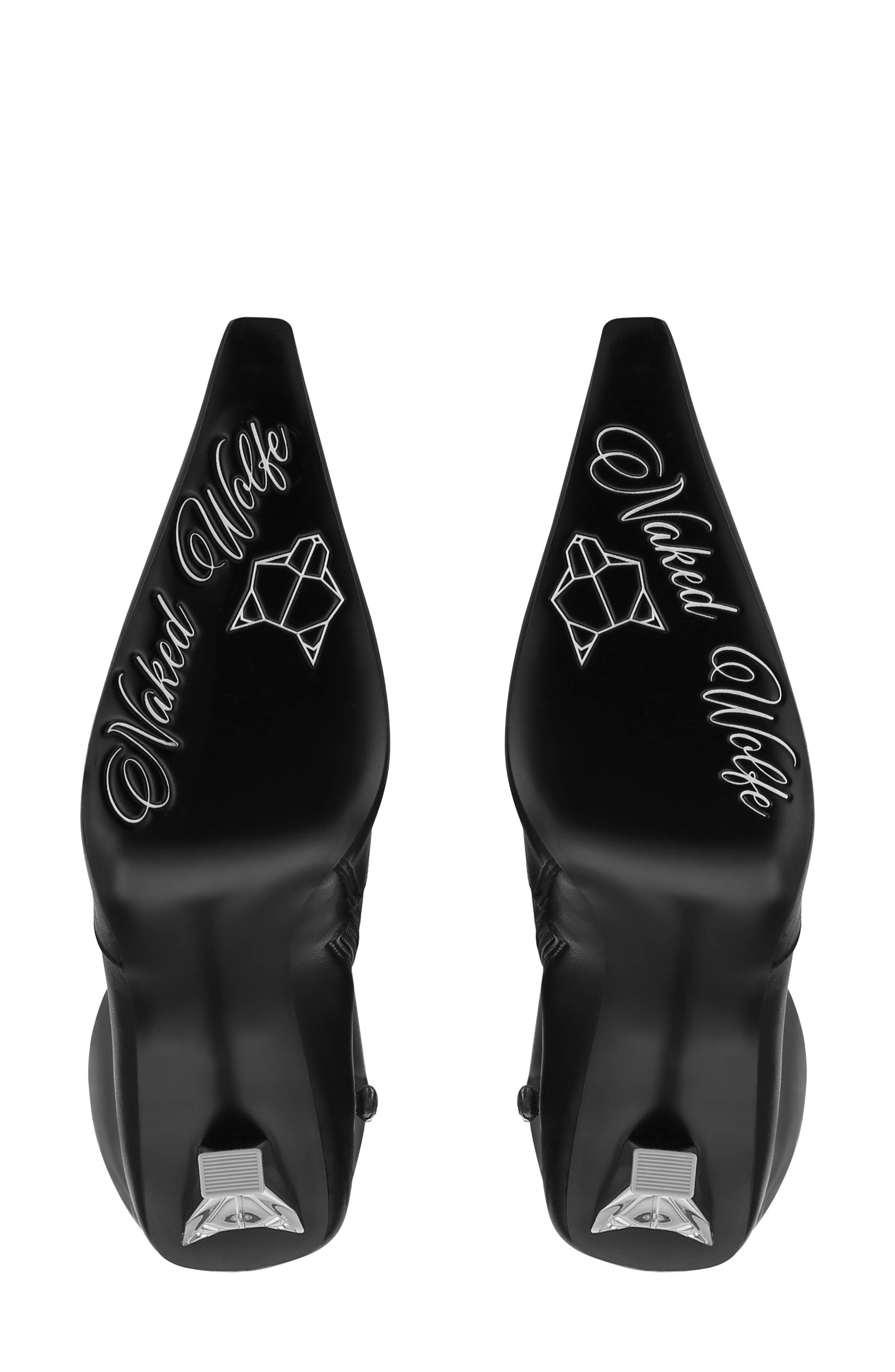 Naked Wolfe Venture Pointed Toe Knee High Boot, Alternate, color, 