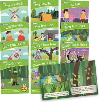 Junior Learning Letters & Sounds Phase 4 Set 2 Fiction Educational ...
