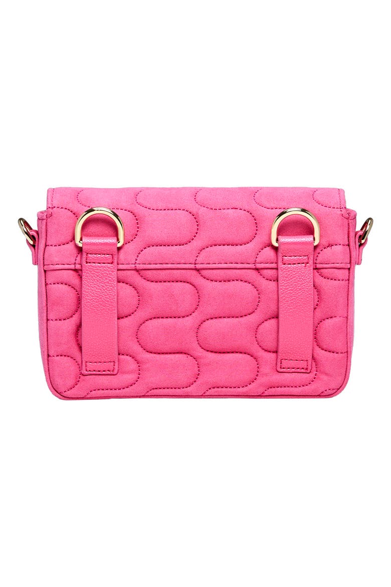 Mimi Swirl Shoulder Bag with Scarf, Alternate, color, Pink Flash
