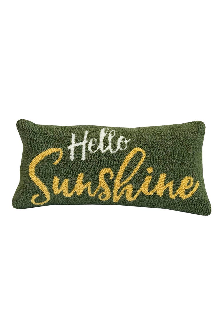 Hello Sunshine Accent Pillow, Main, color, FERN MULTI