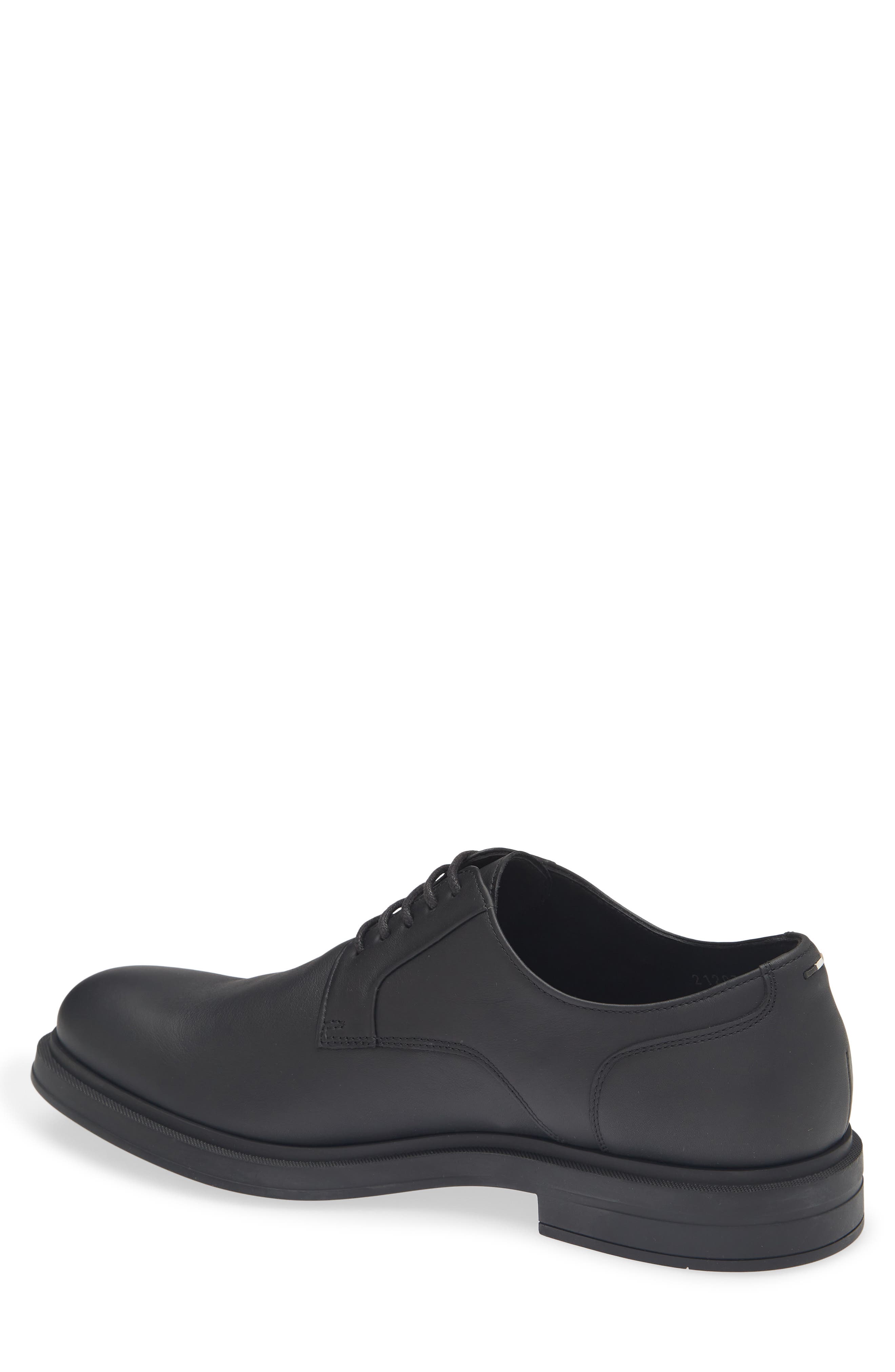 Saul Plain Toe Derby, Alternate, color, BLACK