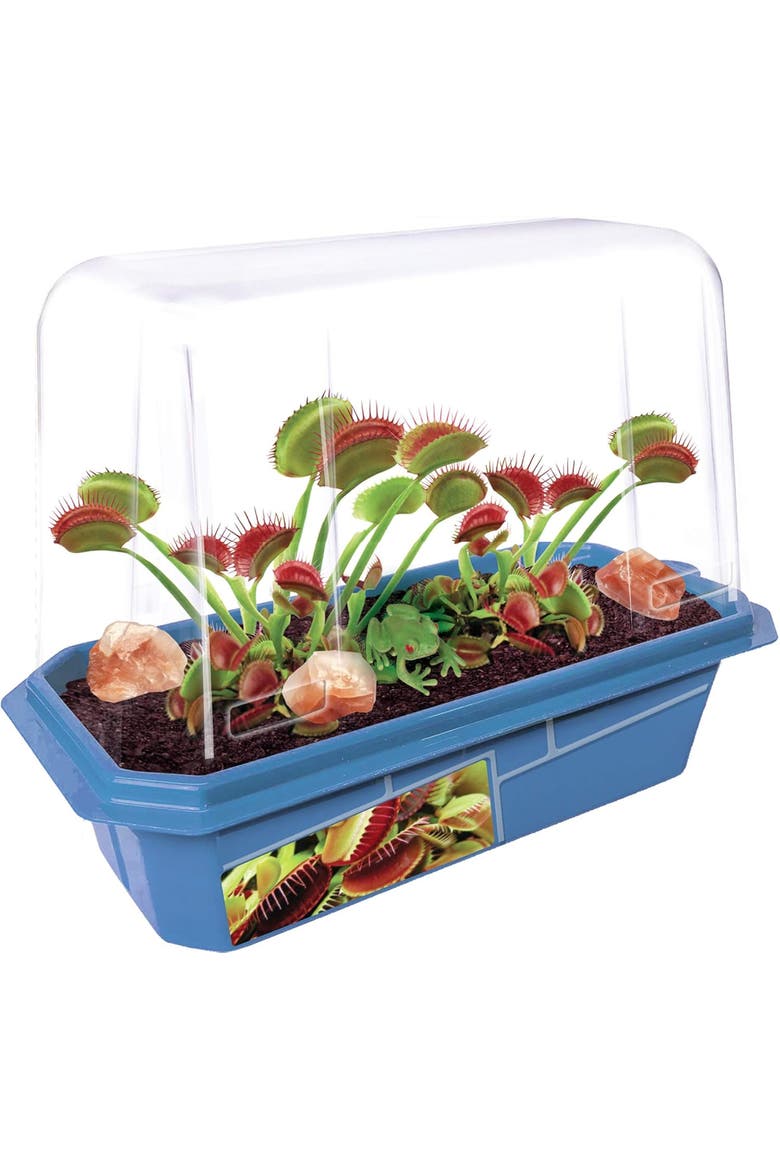 Miniature Worlds Terrifying Venus Flytrap Terrarium Starter Kit, Main, color, None