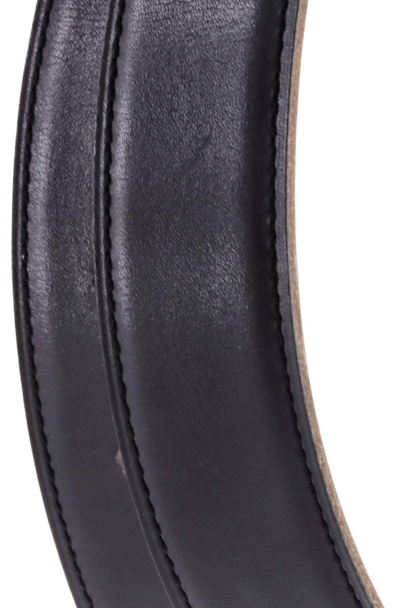 Pre-Owned Hermes Constance Reversible Belt Leather Medium, Alternate, color, Black