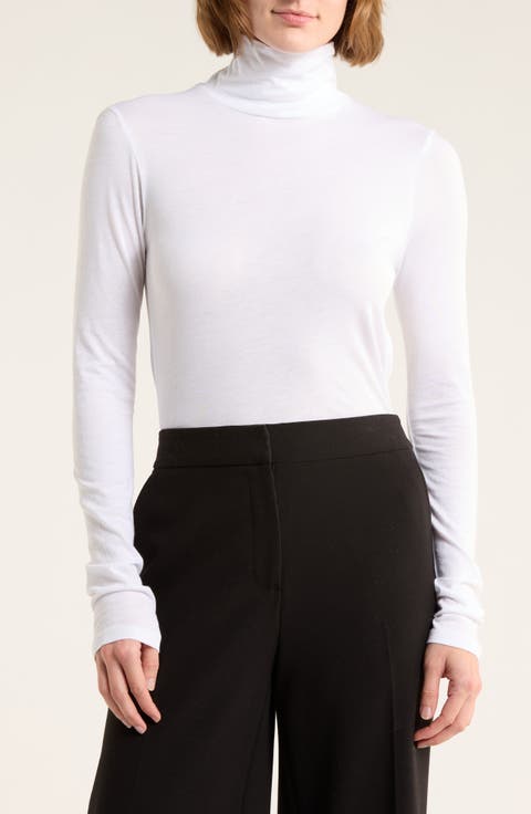 Turtleneck Long Sleeve Top