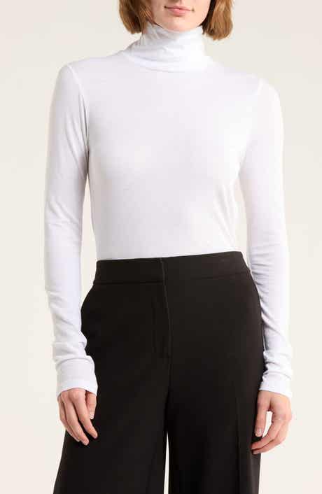 Vince Turtleneck Long Sleeve Top