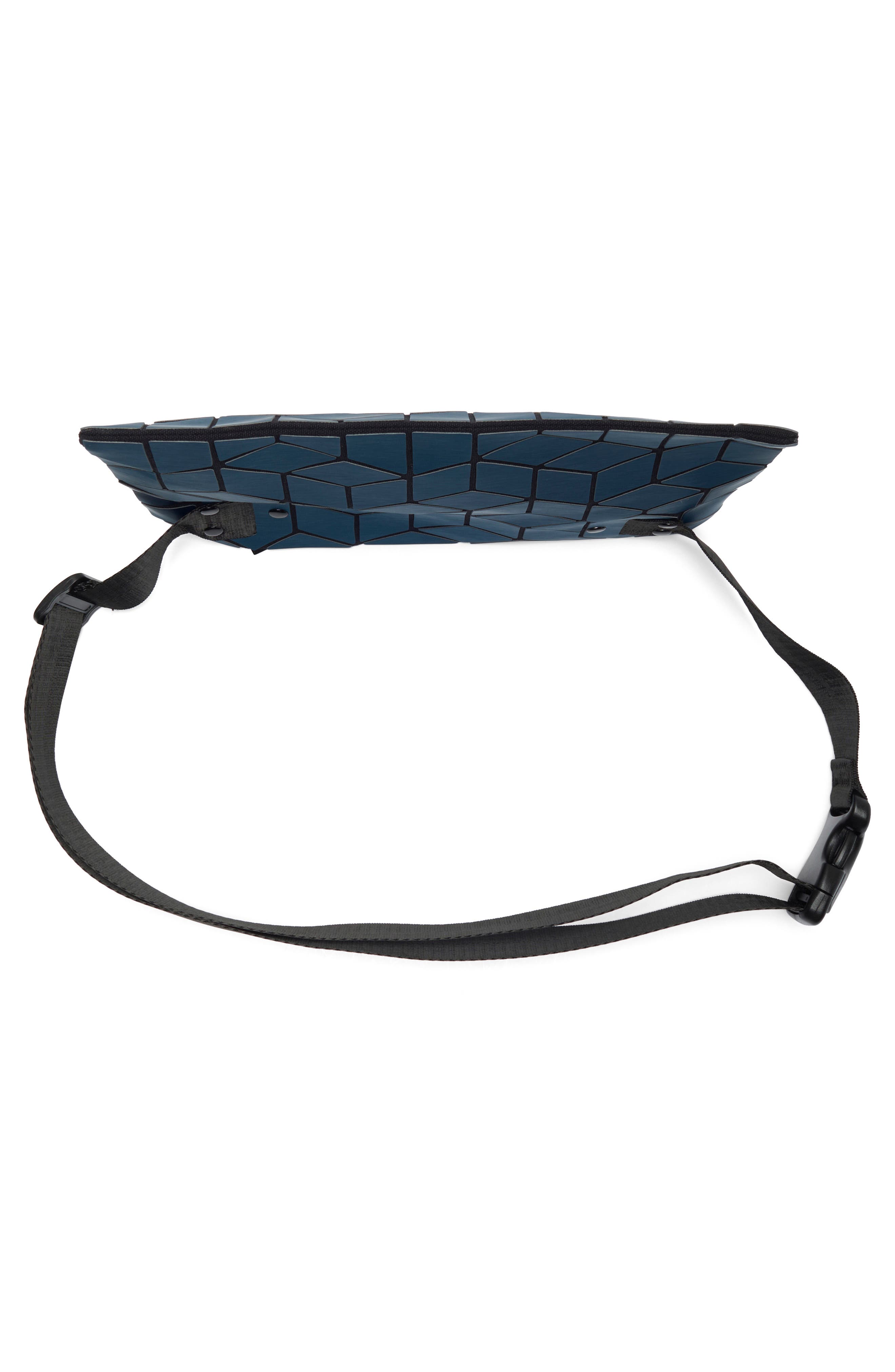 Slanted Square Convertible Belt Bag, Alternate, color, MATTE BLUE