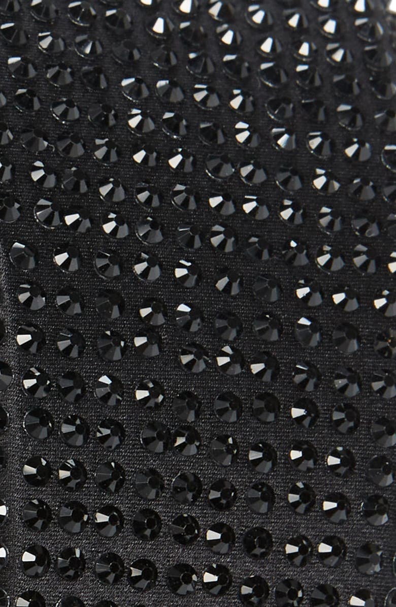 AllSaints Crystal Embellished Silk Headband, Alternate, color,