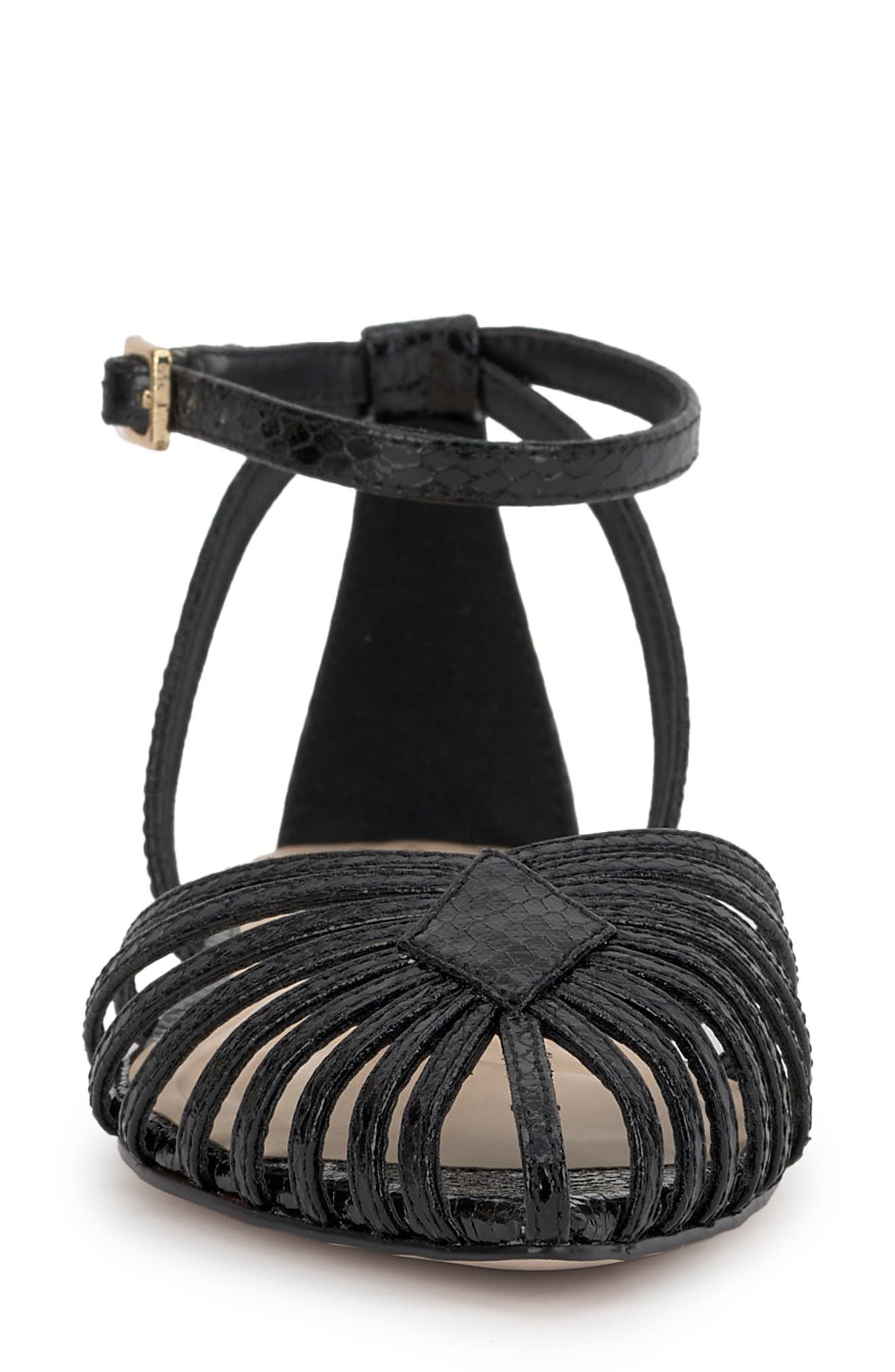 Jessica Simpson Eulean Ankle Strap Sandal, Alternate, color, Black