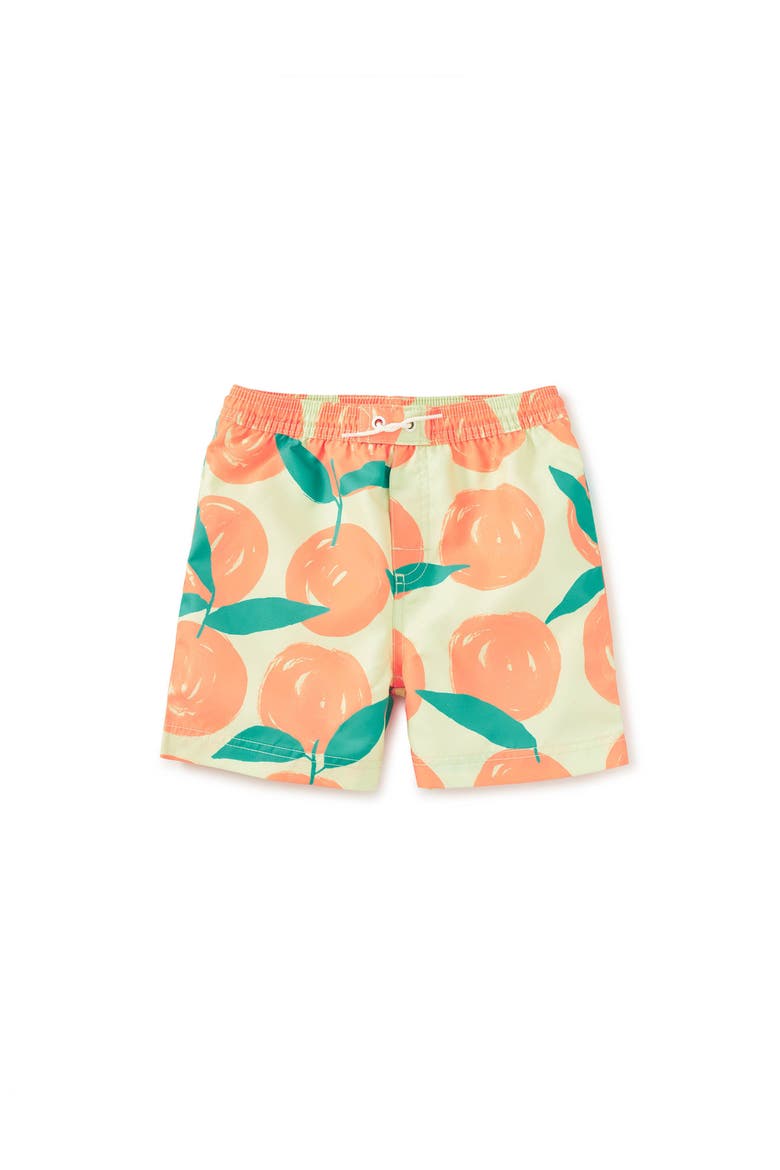 Mid-Length Swim Trunks, Main, color, Valencia Orange