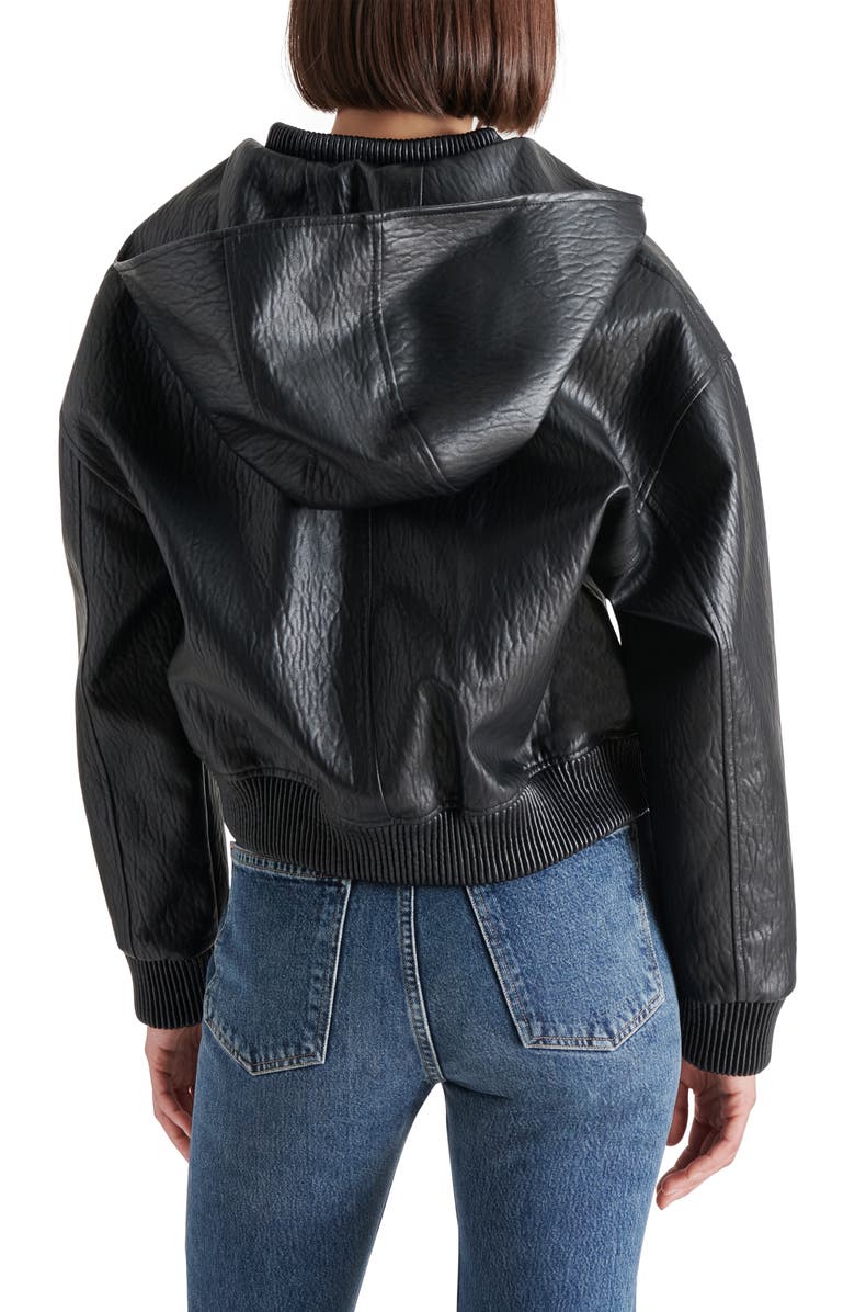 Steve Madden Zephyra Faux Leather Jacket, Alternate, color, 