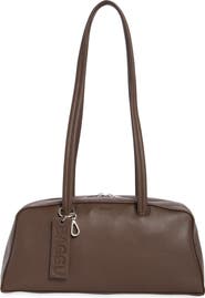 Baggu Recycled Leather Bowler Bag