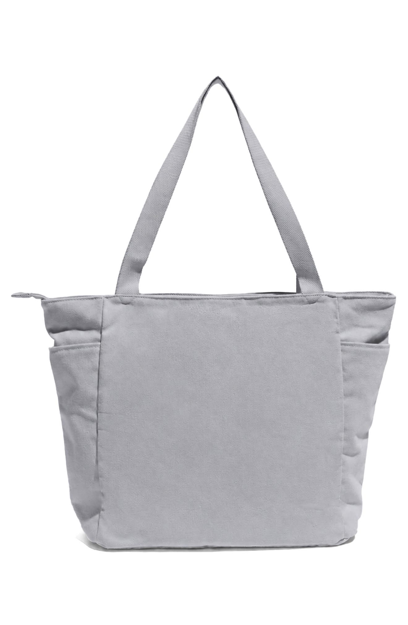Mandala Lotus Namaste Tote Bag, Alternate, color, MOONSHINE
