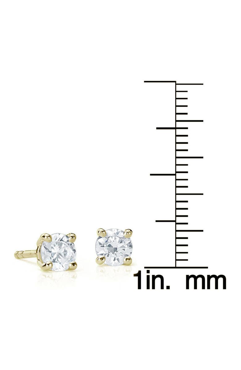 SUZY LEVIAN 14K Yellow Gold Diamond Stud Earrings - 0.50ctw, Alternate, color, 