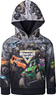 Monster Jam Sublimated Fleece Hooded Sweatshirt